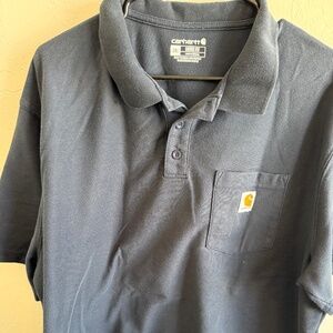 Carhartt navy polo shirt